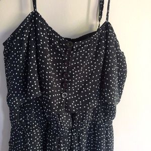 South Moon Under Polka Dot Jumpsuit Size Small